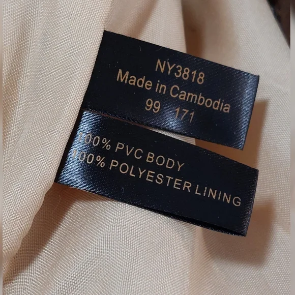 Nicole Miller Taupe Zip Accent Double Handl Shoulder Bag - Picture 5 of 9